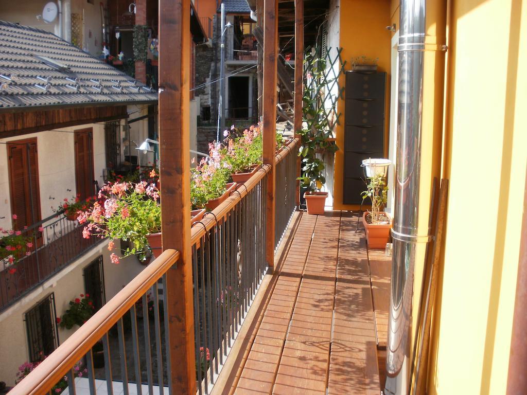 Cossogno B&B Il Castello Lago Maggiore Con Terrazza חדר תמונה